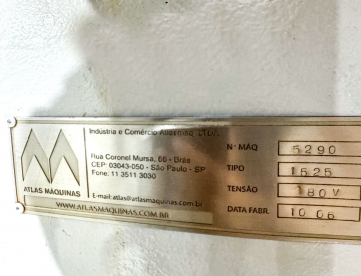 Foto: TORNO AUTOMÁTICO  - ATLASMAQ - A25 - ANO 2006