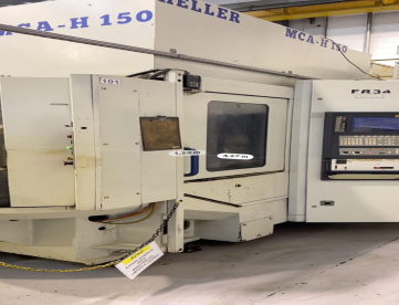 Foto: CENTRO DE USINAGEM HORIZONTAL - HELLER - MCA-H150 - 630 x 500 x 560 - ANO 1999 - DUPLO PALLET