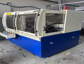 Foto: RETIFICA CILINDRICA ROLLOMATIC DE ALTA PRODUÇAO DE BLANKS DE METAL DURO - MODELO CNC  NP4 -MÁQUINA EM SP - ANO 2009