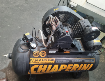 Foto: COMPRESSOR DE AR - CHIAPERINI - MCH 200L AP - ANO 2020