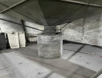 Foto: EXAUSTOR CENTRIFUGO COLETOR DE PÓ - MOD. EC 400/II - COMPLETO C/ MOTOR E TUBULAÇÃO