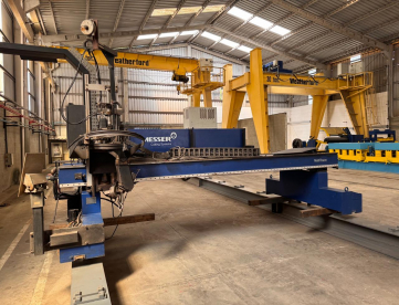 CORTE PLASMA - MESSER MULTITHERM - 34 MTS X 3 MTS - ANO 2012