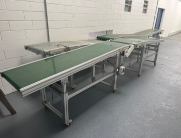 Foto: VENDO LOTE DE 5 ESTEIRA TRANSPORTADORA COM RODIZIO - 2700 MTS X 900 - NOVAS SEM USO - ANO 2019