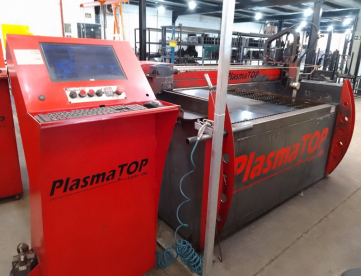 MÁQUINA DE CORTE À PLASMA CNC - MARCA PLASMA TOP - MODELOTOP 3000 - ANO 2020 - 500X3000MM