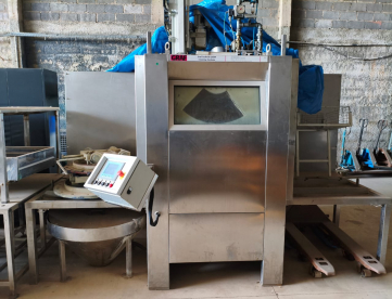 MÁQUINA DE GRANALHA ÚMIDA - GRAFT TECHNIK GMBH - 1,25M STANDARD AUTOMATIC PLUS - ANO 2011