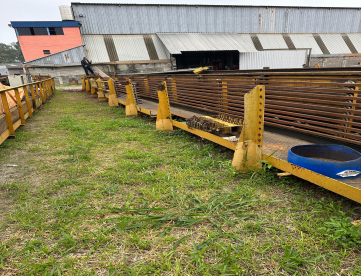 PONTE ROLANTE - VILARES - 50TON - AUXILIAR 15TON - COMPLETA COM PAINEL ELETRÔNICO