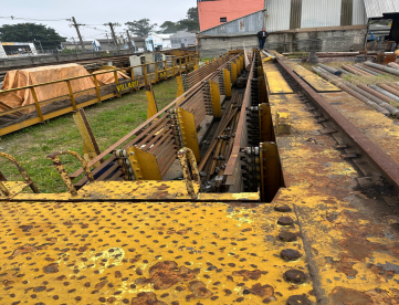 Foto: PONTE ROLANTE - VILARES - 50TON - AUXILIAR 15TON - COMPLETA COM PAINEL ELETRÔNICO