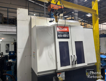 Foto: CENTRO DE USINAGEM HORIZONTAL - MAZAK - NEXUS 4000 II - ANO 2010 - COM REFRIGERAÇÃO 15 BAR - PALLET 400 X 400