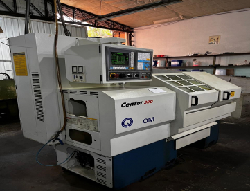 TORNO CNC - ROMI - CENTUR 30D - ANO 2003 - 500 X 430 - COMANDO MACH 9