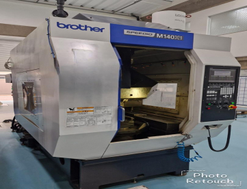 Foto: CENTRO DE USINAGEM 5 EIXOS - BROTHER - M140X1 - ANO 2016 - 200 x 440 x 305 MM