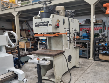 PRENSA HIDRÁULICA - UNISTAMP DUPLA - 40T - BI MANUAL