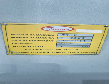 Foto: TORNO CNC - TRAVIS - TR-2 - ANO 2011