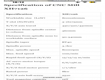 Foto: VENDO 4 EXTRUTURA FUNDIDA COMPLETA DE CENTRO DE USINAGEM-VMT MACHINE - MESA 800 X 260 -CURSO 450X320X450