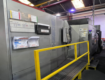 Foto: CENTRO DE USINAGEM HORIZONTAL - DUPLO PALLET - TOYODA - FH550 SX - ANO 2008 - 750 x 800 x 850 MM