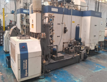 CENTRO DE USINAGEM HORIZONTAL - DUPLO PALLET 500 X 500 MM - GROB - BZ500T - ANO 2007