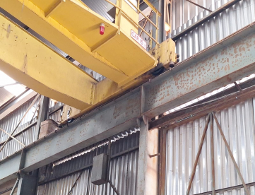 PONTE ROLANTE VASTEC VIGA DUPLA -VÃO 16 MTS X 15 TONS - COMPLETA COM COLUNAS E TRILHOS