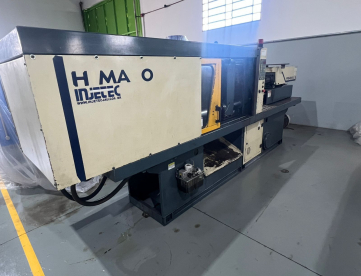 Foto: INJETORA DE PLÁSTICOS -  HIMACO - RAPID 1500-810LHS - ANO 2000