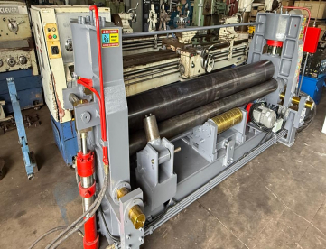 CALANDRA PARA CHAPAS - HIDRÁULICA - 2500MM X 12MM - COMANDO CLP - NOVA