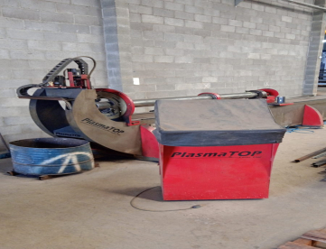 Foto: MÁQUINA DE CORTE PLASMA CNC PARA TUBOS - PLASMA TOP - ANO 2023