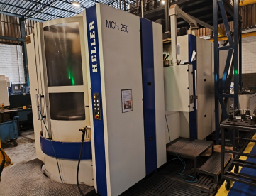 CENTRO DE USINAGEM HORIZONTAL - HELLER - MCH250 - 800MM X 800MM X 800MM - ANO 2010