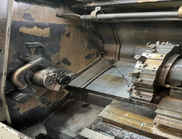 Foto: CENTRO DE TORNEAMENTO CNC - FEELER - FTC350L - ANO 2008 - COMANDO FANUC