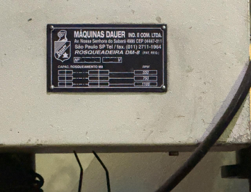 Foto: ROSQUEADEIRA AUTOMÁTICA - DAUER - DM38