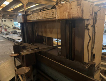 Foto: PLAINA DE MESA FRESADORA - MAYER SCHAEDLER 800 X 2750 MM