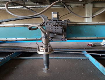 Foto: MÁQUINA DE CORTE A PLASMA - FONTE BALMER - MODEDLO MAXXICUT 100 - 220V - 1500 X 3000MM