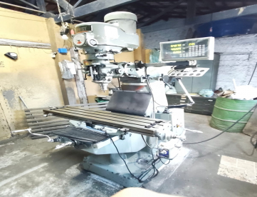 Foto: FRESADORA FERRAMENTEIRA - FIRST - LC-1-1/2VS - ANO 2007 - ACOMPANHA FERRAMENTAS