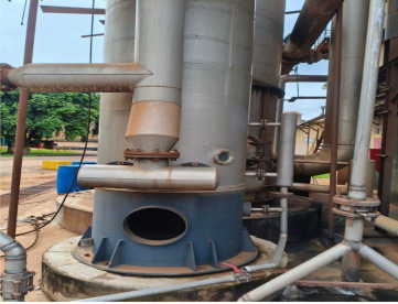 Foto: COLUNA DESIDRATRADORA CONGER PARA PRODUÇÃO DE 120M3 / 24HORAS DE ALCOOL ANIDRO - SEM USO