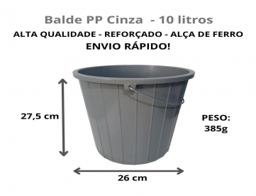 Foto: VENDO LOTE DE 04 MOLDES DE BALDE + ALÇA - PRIMEIRA LINHA -TODOS EM OPERACÃ0