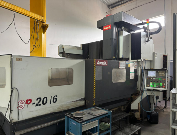 CENTRO DE USINAGEM - DUPLA COLUNA - TIPO PORTAL - AWEA - SP2016 - ANO 2013 - 2100 x 1600 x 760 MM - COMANDO FANUC