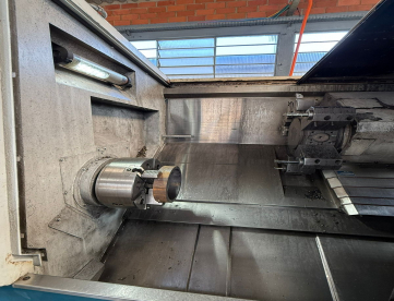 Foto: TORNO CNC - ROMI - GL400M - ANO 2015 - FERRAMENTAS ACIONADAS - COMANDO FANUC 0i-TD