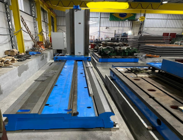 MANDRILHADORA FLOOR TYPE - TOS WANSDORF - 7000MM X 3000MM X 900MM + 500MM
