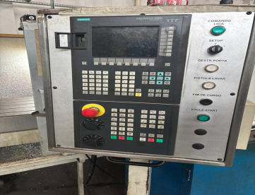 Foto: CENTRO DE USINAGEM - PROMILL - COMANDO SIEMENS 808D- 2000 X 800 X 700MM - ANO 2010