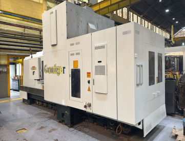 Foto: CENTRO DE USINAGEM VERTICAL TIPO PORTAL - GENTIGER - GT3016V - 3000 X 1600 X 800 - ANO 2012 - COMANDO SIEMNES