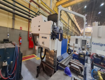 Foto: FRESADORA DE BANCO FIXO - ZAYER - 20KF 3.000 - CURSOS X2.700 Y1.200 Z1.000 - ANO 1997