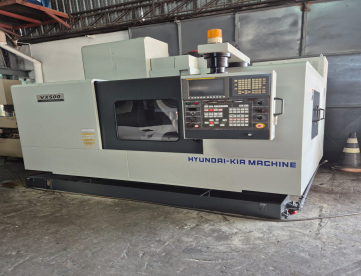 CENTRO DE USINAGEM VERTICAL - HYUNDAI - KIA VX 500 - 1060MM X 510MM X 365MM - ANO 2007