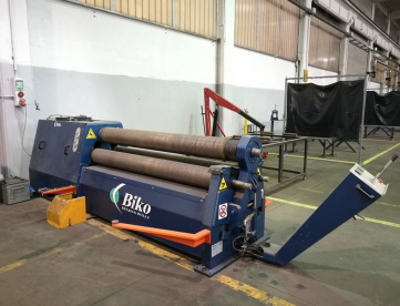 CALANDRA HIDRÁULICA - BIKO (ITÁLIA) - 3100MM X 15MM COM INICIAL - POUCO USO