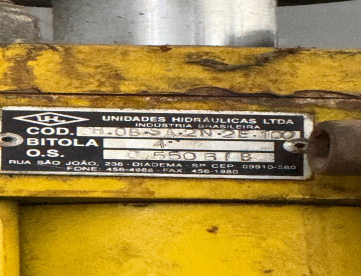 Foto: PRENSA HIDRÁULICA TIPO C (4")