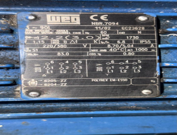 Foto: UNIDADE HIDRÁULICA HIDRAUSUL RC 309 (com motor WEG 3CV)