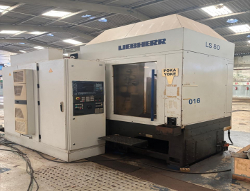 FRESADORA DE DENTES DE ENGRENAGENS CNC - LIEBHERR - LS80 - MODULO 3/5 - ANO 2005