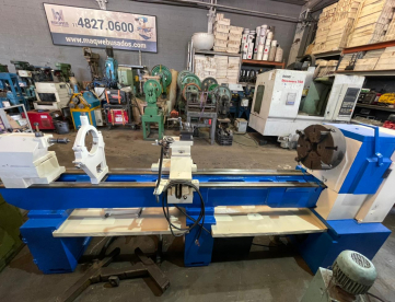 Foto: TORNO MECÂNICO IMOR OFICINA 650 - 2200X650MM BARRAMENTO - CARCACEIRO