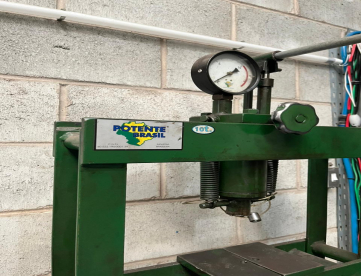 PRENSA HIDRÁULICA -  PATENTE BRASIL - 10 TONELADAS