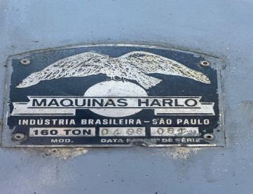 Foto: PRENSA EXCÊNTRICA 160 TONELADAS FREIO FRICÇÃO HARLO