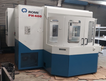 Foto: CENTRO DE USINAGEM HORIZONTAL - DUPLO PALLET - ROMI - PH400 - ANO 2008 - 630 x 630 x 630 MM