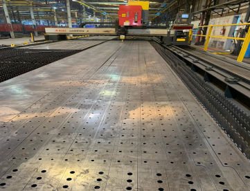 Foto: CORTE A LASER - CO2 KOIKE - LS-A-0340 - 4.000W - MESA 3.500 x 18.000 MM