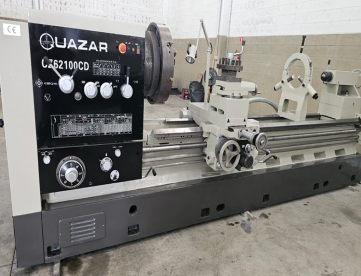 TORNO MECÂNICO QUAZAR - CZ62100CD -1000 X 3000MM - ANO 2012