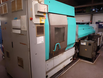TORNO CNC MULTIFUSO - INDEX - MS32B DE 6 FUSOS - PASSAGEM DE 32 MM - COMANDO SIEMENS SINUMERIK - COM ALIMENTADOR DE BARRAS IEMCA - ANO 1999
