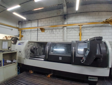 TORNO CNC NARDINI - LOGIC 350 - ANO 2007 - 700MM x 2000 MM EP - HIDRÁULICO